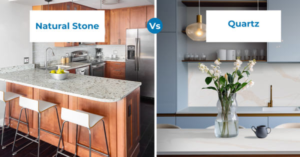 Quartz vs. Natural Stone Countertops: What’s the Difference?