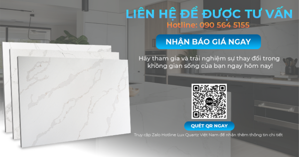 Đá thạch anh nhân tạo LUX – Sự kết hợp hoàn hảo giữa thẩm mỹ và độ bền