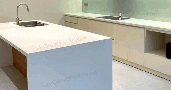 Đá LUX nâng tầm nội thất cho căn hộ cao cấp Huỳnh Ngọc Đủ Đà Nẵng