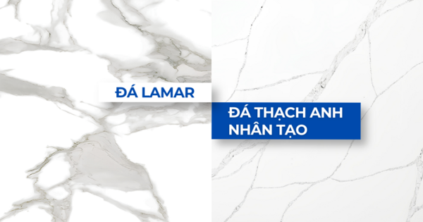 So sánh đá Lamar với đá thạch anh nhân tạo: Loại nào tốt hơn?